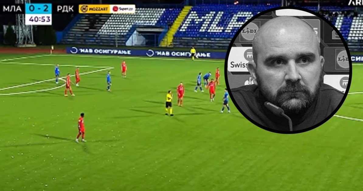 Tragedija na terenu: Mladen Žižović preminuo nakon što se srušio pored klupe